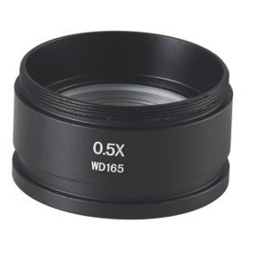 Stereo Microscope Auxiliary Objective SZM0.5X / WD165 microscope product image