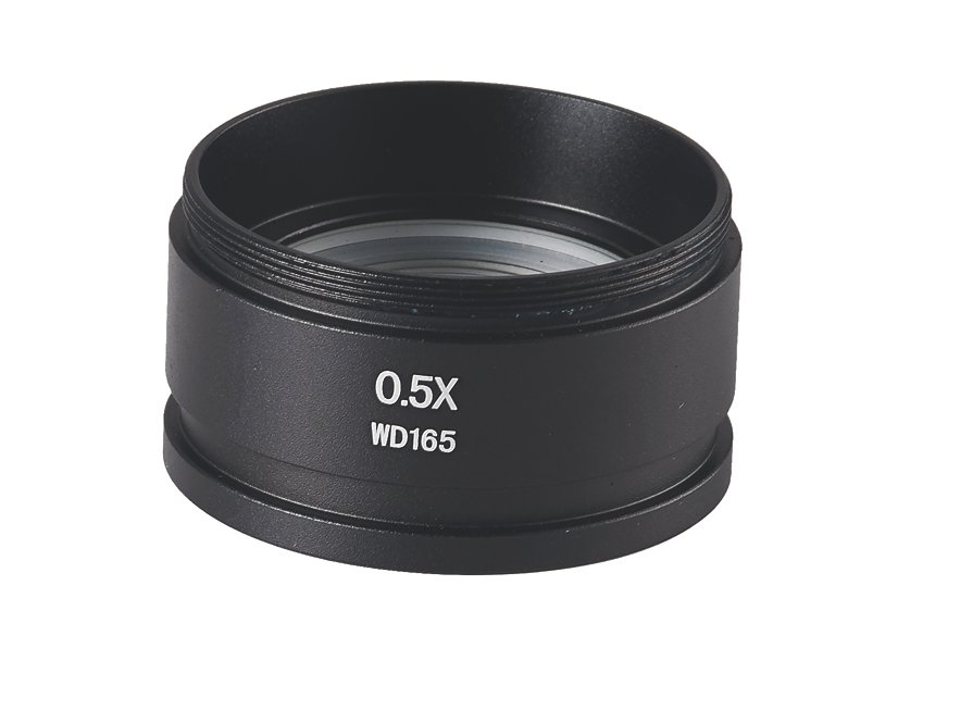 Stereo Microscope Auxiliary Objective SZM0.5X / WD165 microscope product image